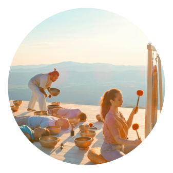 sound therapy corporate wellness retreat- incentive travel