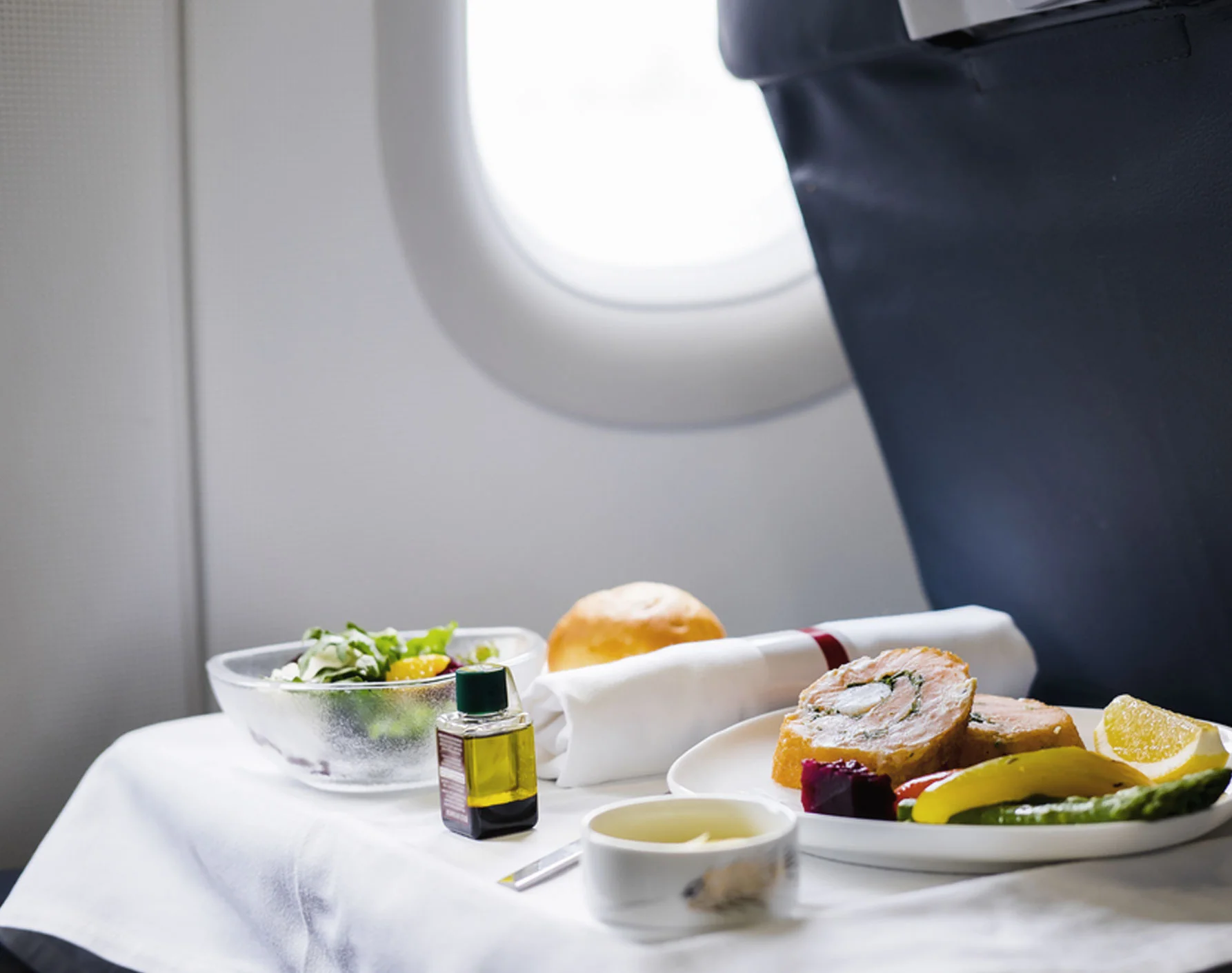on board custom catering for flights